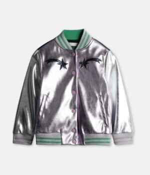 Diane Johnson Black-ish Metallic Varsity Jacket