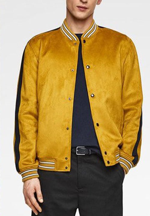 Junior’s Black-ish Suede Bomber Jacket Junior’s Black-ish Suede Bomber Jacket