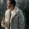 Black Mafia Family 2021 Meech Shearling Coat