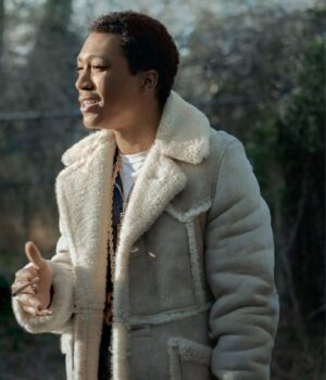 Black Mafia Family 2021 Meech Shearling Coat