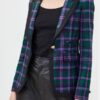 Bold and the Beautiful Eva Plaid Blazer