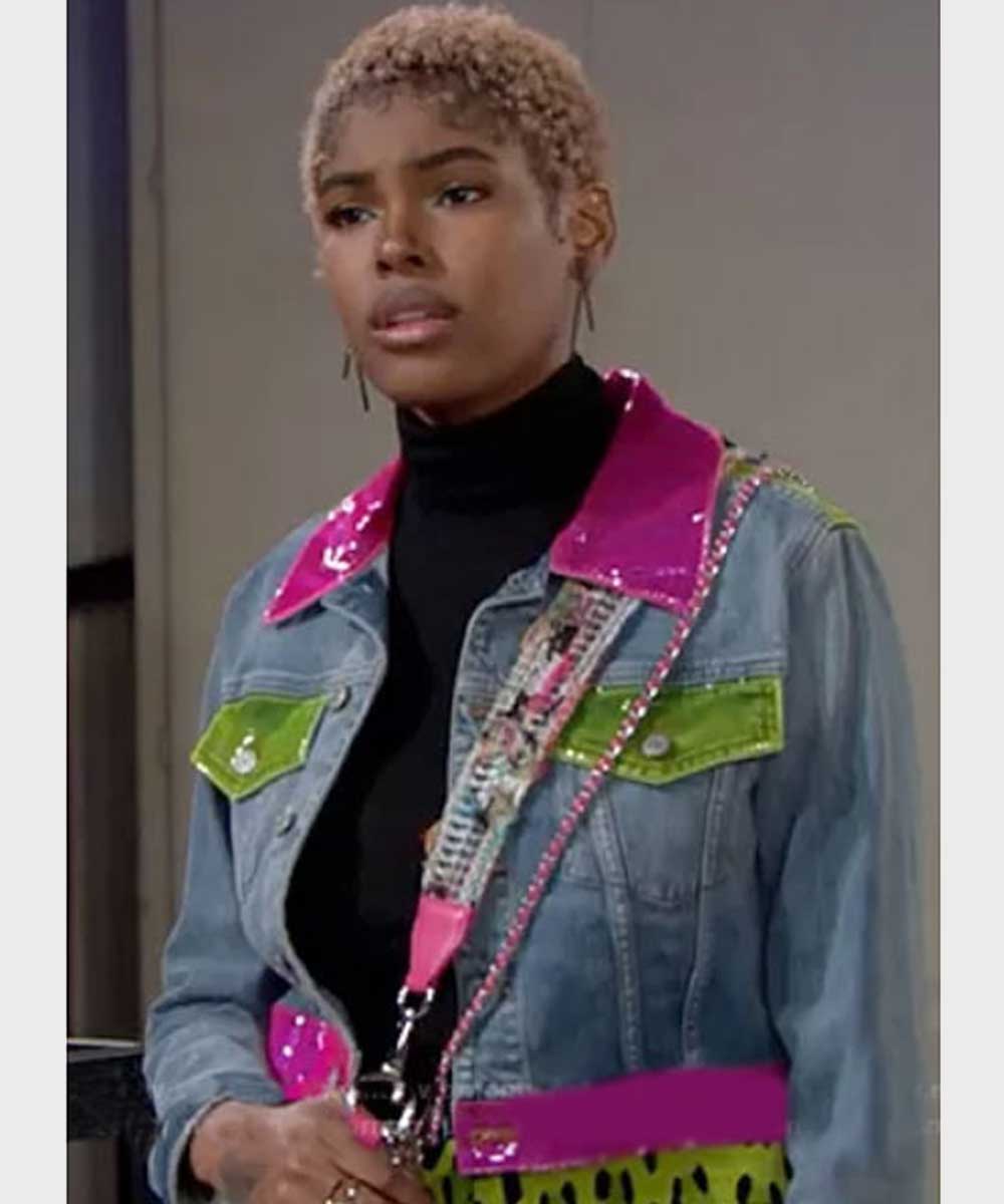 The Bold and the Beautiful Paris Buckingham Denim Jacket The Bold and the Beautiful Paris Buckingham Denim Jacket