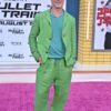 Brad Pitt Bullet Train Green Suit