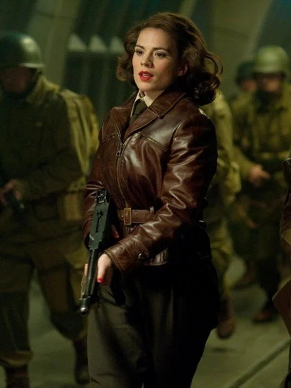 Captain America The First Avenger Peggy Carter Jacket Captain America The First Avenger Peggy Carter Jacket