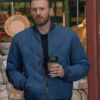 Chris Evans Super Bowl Bomber Jacket