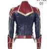 Captain Marvel Brie Larson Leather Jacket