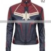 Captain Marvel Brie Larson Leather Jacket