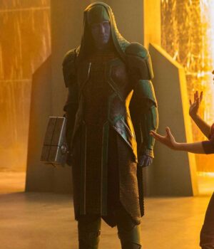 Captain Marvel Ronan Leather Coat