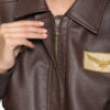 Carol Danvers Captain Marvel Flight Bomber Jacket (Free T- Shirt)
