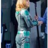 Team Captain Marvel Green Jacket