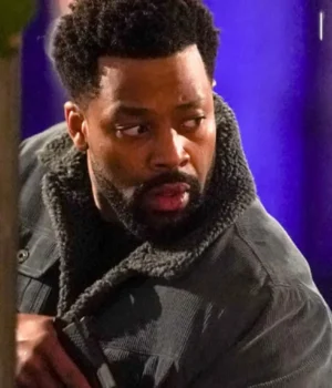  	Chicago P.D Kevin Atwater S09 EP19 Cord Trucker Jacket