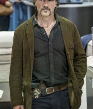  	Chicago P.D Alvin Olinsky Suede Jacket