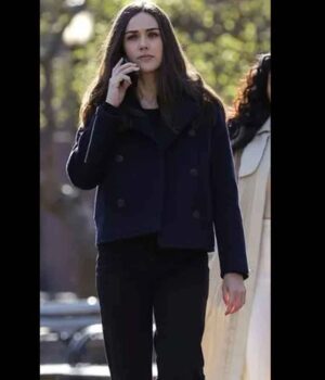  	Chicago P.D. S08 Kim Burgess Blue Peacoat