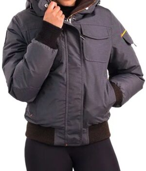  	Chicago P.D S09 EP14 Hailey Upton Anorak Bomber Jacket