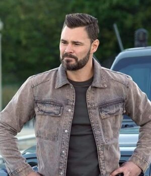  	Chicago P.D. S09 EP06 Adam Ruzek Trucker Jacket