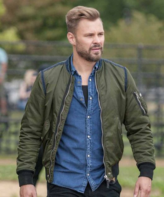 Chicago P.D. Adam Ruzek Green Jacket Chicago P.D. Adam Ruzek Green Jacket