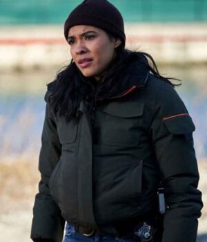  	Chicago P.D. S7 Vanessa Rojas Bomber Jacket