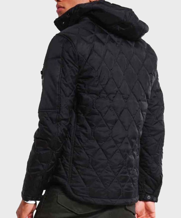 Chicago P.D. S08 Officer Kevin Atwater Black Jacket Chicago P.D. S08 Officer Kevin Atwater Black Jacket