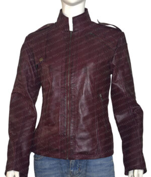  	Chicago PD Sophia Bush Leather Jacket