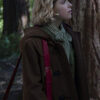  	Kiernan Shipka Chilling Adventures of Sabrina Spellman Brown Duffle Coat