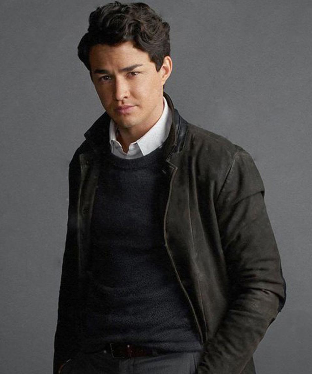 Chilling Adventures of Sabrina Nicholas Scratch Black Leather Coat Chilling Adventures of Sabrina Nicholas Scratch Black Leather Coat