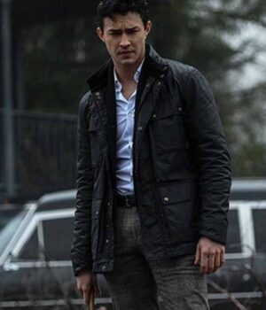  	Chilling Adventures of Sabrina Nicholas Scratch Black Cotton Jacket