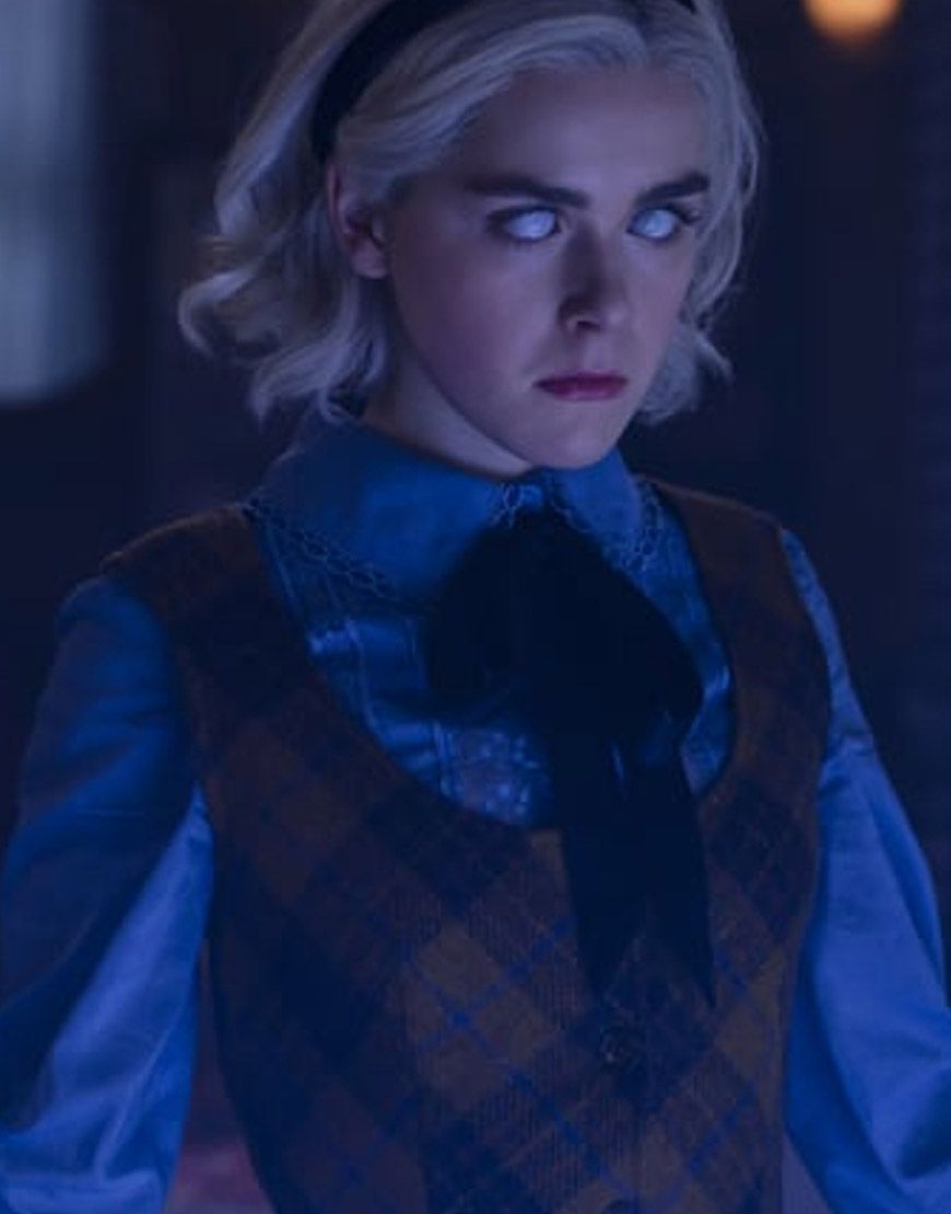 Chilling Adventures of Sabrina Spellman Sleeveless Sweater Vest Chilling Adventures of Sabrina Spellman Sleeveless Sweater Vest