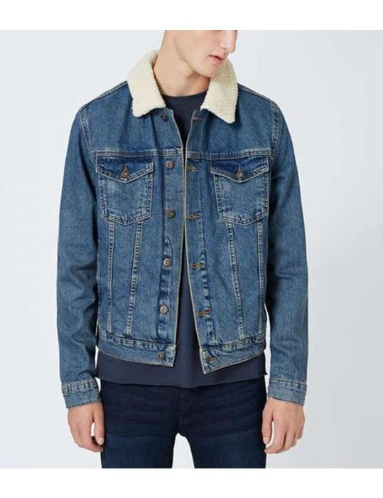 Ross Lynch Chilling Adventures Of Sabrina Denim Trucker Jacket Ross Lynch Chilling Adventures Of Sabrina Denim Trucker Jacket