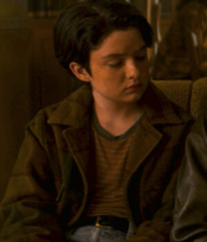  	Lachlan Watson Chilling Adventures of Sabrina Checkered Coat