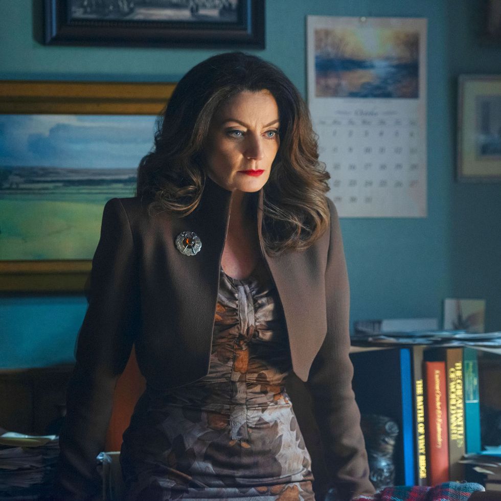 Mary Wardwell Chilling Adventures of Sabrina Brown Jacket Mary Wardwell Chilling Adventures of Sabrina Brown Jacket