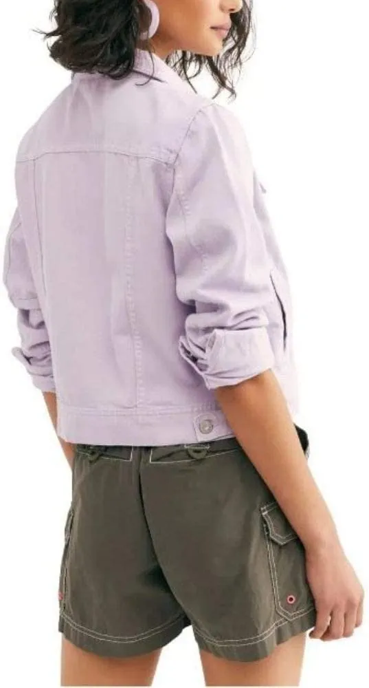 Cobra Kai S03 Samantha LaRusso Purple Denim Jacket Cobra Kai S03 Samantha LaRusso Purple Denim Jacket