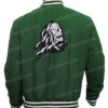  	Cobra Kai S04 Robby Keene Green Bomber Jacket