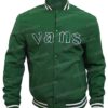  	Cobra Kai S04 Robby Keene Green Bomber Jacket