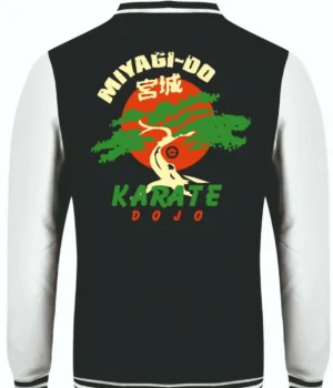  	Cobra Kai Miyagi-Do Dojo Varsity Letterman Jacket