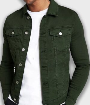  	Tanner Buchanan Cobra Kai Robby Keene Jean Denim Jacket