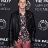  	Cobra Kai Jacob Bertrand Event Black Leather Jacket