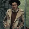  	Joel Fry Cruella Cotton Check Coat