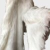  	Cruella Once Upon a Time De Vil White Fur Coat