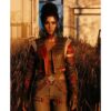  	Cyberpunk 2077 Panam Palmer Cropped Leather Jacket