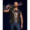  	Men’s Cyberpunk 2077 Male V Nomad Leather Vest