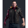  	Night City Dreamer Cyberpunk 2077 Black Bomber Jacket
