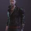  	Cyberpunk 2077 Dracula Black Studded Jacket