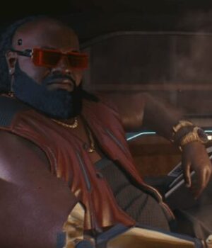  	Dexter DeShawn Cyberpunk 2077 Leather Vest