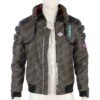  	Cyberpunk 2077 Bomber Leather Jacket