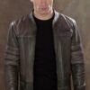 Star Killer Cosplay Leather Jacket Starkiller Cosplay Black men Leather Jacket 3