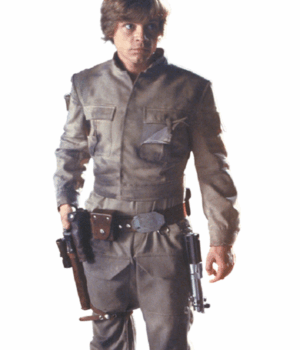 Movie Star Wars Luke Skywalker Distressed Jacket