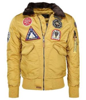 Flying Tigers Yellow Flight Top Gun Jacket 1