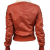 Womens Flight Jacket With Patches 2