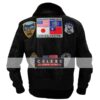 Top Gun Tom Cruise Bomber Leather Jacket 2