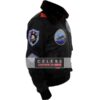 Top Gun Tom Cruise Bomber Leather Jacket 3